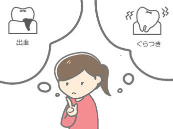 歯周病のセルフチェック